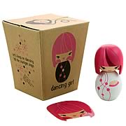 Momiji Vintage Dancing Girl Pink Message Doll